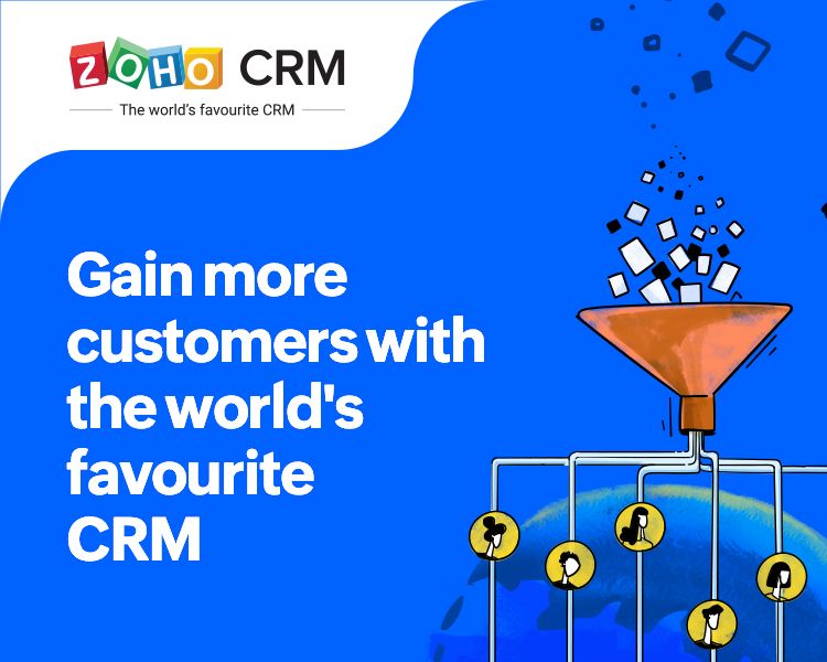 Ad - Boost your business and gain more customers with the world's best CRM.
